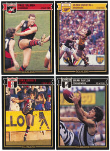 1987 Scanlens "Footballers", complete set [132]. Mainly G/VG.