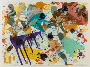 SYDNEY BALL (1933-2017), &ldquo;Lupercal&rdquo; silkscreen, 13/25, signed lower right "Sydney Ball, '74", 61 x 77cm, 81 x 102cm