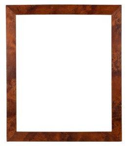 A Colonial Australian huon pine picture frame, Tasmanian origin, mid 19th century, 83.5 x 70.5cm overall, (72.5 x 59.5cm internal)