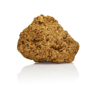 A natural West Australian gold nugget, as found, 3.6cm wide, 55.5 grams total.