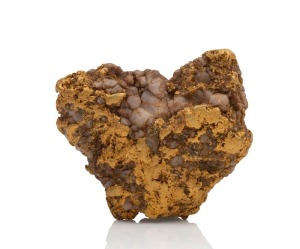 A beautiful West Australian natural gold nugget, as found on quartz matrix, 5.4cm wide, 220 grams total