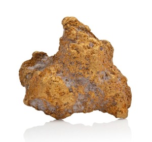 A beautiful West Australian natural gold nugget, as found, on matrix, 5cm wide, 135 grams total.