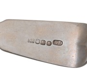 ALEXANDER DICK rare set of three Colonial Australian silver tablespoons with engraved monograms, circa 1830s, stamped "A.D." with crowned leopard and date letter "E", lion passant and monarch's head, ​​​​​​​22.5cm long, 246 grams total. - 6
