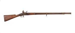 An antique flintlock&nbsp;Kentucky rifle with octagonal barrel, barn find condition, 18th/19th century, 137cm long