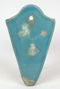 FLORENZ&nbsp;pottery jug, wall pocket and vase with applied and pierced decoration,&nbsp;(3 items), all incised "Florenz", the jug 18cm high - 2