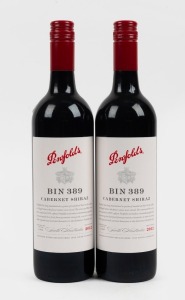 PENFOLDS, 2012 vintage, Bin 389, Cabernet Shiraz, 750ml, (2 bottles)