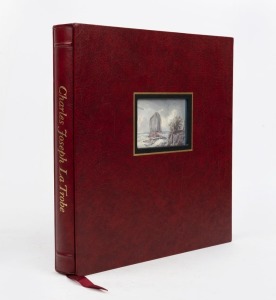 CHARLES JOSEPH LA TROBE LANDSCAPES AND SKETCHES published by the State Library of Victoria in association with Tarcoola Press [1999], hardcover in burgundy boards and slip case with pictorial window