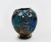DON WREFROD&nbsp;"Faraday" Australian art glass vase, signed "Faraday, Don Wreford, '05", 10cm high