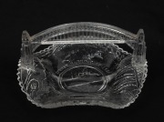 SYDNEY HARBOUR BRIDGE souvenir glass bowl, circa 1932, ​​​​​​​7cm high, 14cm wide.