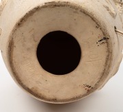 ERIC JUCKERT pottery lamp base with dragon motif, incised "Jacqueline", ​​​​​​​35cm high overall - 4