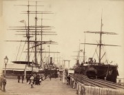 CHARLES NETTLETON (& others), collection of five early Melbourne albumen prints, circa 1860s, - 2