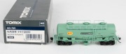 MODEL RAILWAYS: TOMIX: HO Scale Japan Rail EF66 Electric locomotive plus Nagoya Railroad Type MO-510 and 2 tankers #709 & #715. (4 items). NIB. - 2