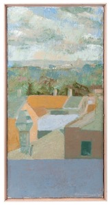 ROCCO FAZZARI (b.1959), Sunday Morning, oil on canvas, signed and dated '05 lower right, 51 x 25cm; framed 52 x 27cm overall.