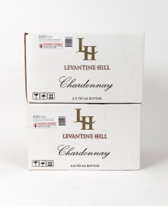 LEVANTINE&nbsp;HILL&nbsp;Yarra Valley,&nbsp;Chardonnay, 2020 vintage, 750ml, 12 bottles in original packaging (two boxes).