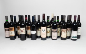 MARGARET RIVER: Assorted Western Australian red wine, mixed makers and vintages including Vasse Felix, Brookland Valley, Houghton, Voyager Estate, Cape Mentelle, Cullen and Devil's Lair, (22 bottles)