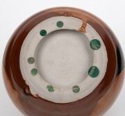 Reg Preston Australian studio&nbsp;pottery ginger jar, impressed mark near base, 20cm high, 20cm wide&nbsp; - 3