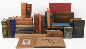 A collection remainder, with most books on Australian, English or fishing-related subjects. Mixed condition and sizes. (29 items; mainly hard cover).