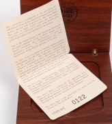 The Australian Nugget 2004 Gold Coin Proof&nbsp;$100 (1oz) "Eureka Stockade", in original jarrah box and packaging, together with the Certificate of Authenticity identifying the coin as No.122 of 1,500 produced. - 2