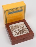 The Australian Nugget 2005 Gold Coin Proof&nbsp;$100 (1oz) "Welcome Stranger", in original jarrah box and packaging, together with Certificate of Authenticity identifying the coin as No.81 of 1,500 produced. - 3
