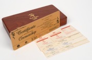 SYDNEY&nbsp;2000 $100 GOLD PROOF COIN COLLECTION, comprising of eight different designs, presented in the original jarrah timber case, and accompanied by 8 Certificates of Authenticity identifying the coins as set No.04756 together with the original Certificat - 2