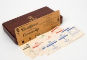 SYDNEY&nbsp;2000 $100 GOLD PROOF COIN COLLECTION, comprising of eight different designs, presented in the original jarrah timber case, and accompanied by 8 Certificates of Authenticity identifying the coins as set No.06407 together with the original Certificat - 2