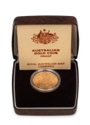 TWO HUNDRED DOLLARS, 1986 $200 gold Koala, Proof; in original box of issue.