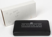1996 $40 (1oz) Palladium Emu Proof in felt-lined&nbsp;case of issue with $5 Emu Palladium Phone Card. - 2