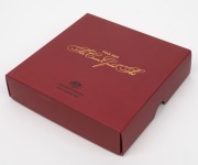 2005 SIX COIN GOLD PROOF SET COMMEMORATING THE END OF WORLD WAR TWO: the 5c to $2 coins superbly presented in a felt-lined timber case, numbered No.19 of only 650 sets produced in pure gold; with the original RAM box of issue. - 2