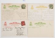 Postcards: QUEENSLAND: A collection of semi-official cards, all different, each issued the Intelligence and Tourist Bureau or for various Expositions. Featuring views of agricultural practices, public buildings and infrastructure, street scenes and planta - 6