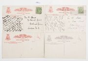 Postcards: QUEENSLAND: A collection of semi-official cards, all different, each issued the Intelligence and Tourist Bureau or for various Expositions. Featuring views of agricultural practices, public buildings and infrastructure, street scenes and planta - 8