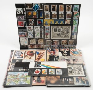 GREAT BRITAIN: ROYAL MAIL COLLECTORS PACKS: 1987 - 1994, 1997 plus other issues of the same period, MUH.