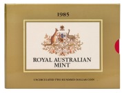 TWO HUNDRED DOLLARS, 1985 $200 gold Koala, uncirculated; in folder of issue.