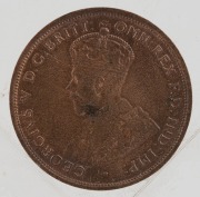 GEORGE V, 1911 Penny, uncirculated; a pleasant coin. - 2