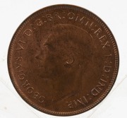 GEORGE VI, 1938 Penny, uncirculated. - 2