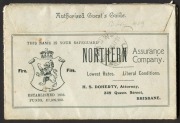 QUEENSLAND - Postal History: July 1909 usage of "The Brisbane Information Letterette" (compiled & published by Comyns & Newman) from Brisbane to Lismore, N.S.W.; an advertising lettersheet provided to guests of "Cumbooquepa" Guest House in South Brisbane, - 2