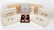 The Australian Wedding RAM Coin Collections: 2002 (1), 2003 (2), 2004 (2), 2005 (2) and 2006 (2), all sets of gem uncirculated coins in their original packaging. (9 sets).