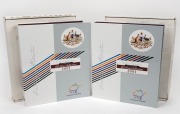 2001 Centenary of Federation Uncirculated Coin Collections (2) in the Royal Australia Mint albums of issue. Both sets in their original packaging.&nbsp;