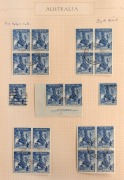 1927 - 1970 mainly pre-decimal collection/accumulation in semi-annotated album. Includes Kingsford Smith signed flown cover, numerous 1930s commem sets Used incl. many blks.4, later CTO Imprint blks., FDCS incl. 9 OHMS types, etc. - 3
