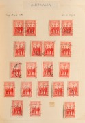 1927 - 1970 mainly pre-decimal collection/accumulation in semi-annotated album. Includes Kingsford Smith signed flown cover, numerous 1930s commem sets Used incl. many blks.4, later CTO Imprint blks., FDCS incl. 9 OHMS types, etc. - 4