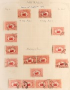 1927 - 1970 mainly pre-decimal collection/accumulation in semi-annotated album. Includes Kingsford Smith signed flown cover, numerous 1930s commem sets Used incl. many blks.4, later CTO Imprint blks., FDCS incl. 9 OHMS types, etc. - 7