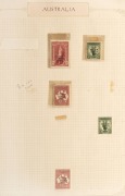 A diverse range on pages in a large album. Noted BCOF set to 5/- */**, Postage Dues with 1/-, 2/- and 5/- Thick paper 1909 issue in blks.4 FU, 1d and 3d blks. **/*, 6d sepia Airmails (5), Booklets, and Kangaroos (U) in quantity. (100s).