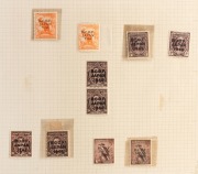 A diverse range on pages in a large album. Noted BCOF set to 5/- */**, Postage Dues with 1/-, 2/- and 5/- Thick paper 1909 issue in blks.4 FU, 1d and 3d blks. **/*, 6d sepia Airmails (5), Booklets, and Kangaroos (U) in quantity. (100s). - 2