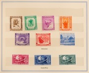 REST OF THE WORLD - Omnibus Issues: 1949 U.P.U. Anniversary: British Commonwealth & World issues in special album issued by the U.P.U. includes Germany, (qty) MUH. - 4