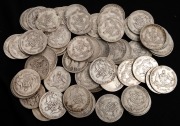 FLORINS: 1921 - 1928, a duplicated range, in mixed condition, poor - G. (Total: 59)
