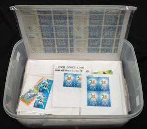 AUSTRALIA: 2005-2006 new issues in the packaging as sent by Australia Post; with the invoices totalling FV: $1012.