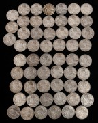 FLORINS: 1940 (57), mixed condition, mainly F-VF.