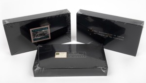 Masterpieces in Silver - 1995 Colonial Australia, 1996 Shaping a National Identity, and 1997 The Opening of the Continent - complete sets in their original presentation cases and cellophane sealed boxes with certificates. (3 items).