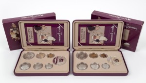 2006 The Magic Pudding RAM Proof Baby Coin sets, (2) in original cases and pictorial boxes.