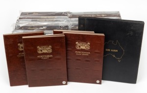 Various Australian slip-in albums etc. (16 items). Ex dealers stock. Used/New.