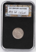 SIXPENCE: 1919 GEORGE V, aUnc. - 2